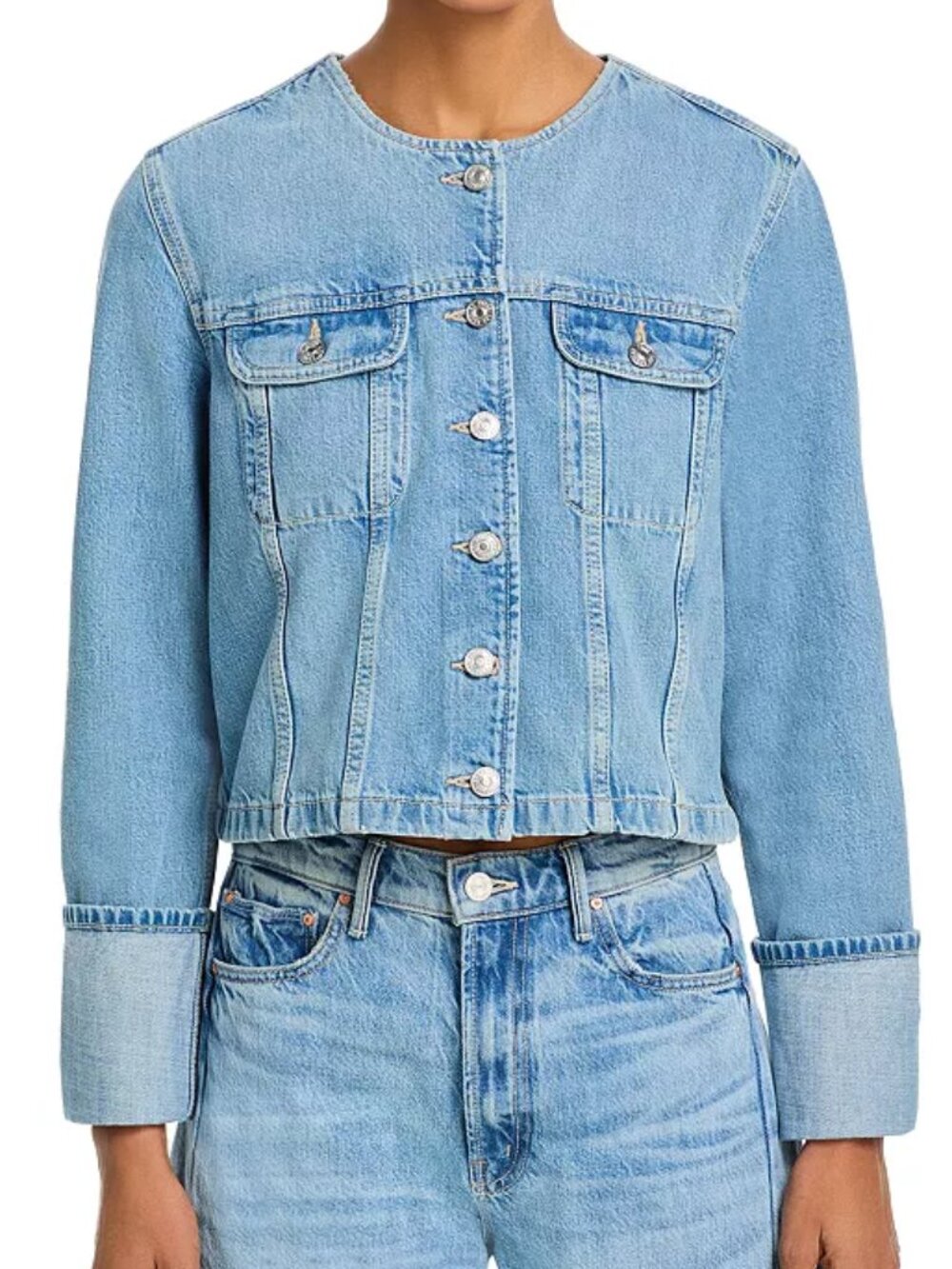Paige Dean Denim Jacket - NWT - Picture 4 of 13
